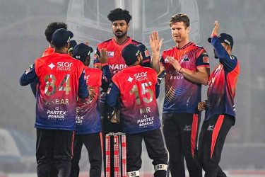 সিলেটকে হারিয়ে টেবিলের শীর্ষে রাজশাহী