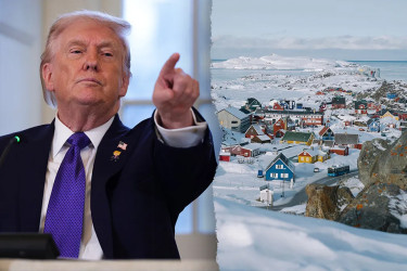 গ্রিনল্যান্ড দখলের বিরোধিতা করলে শুল্ক আরোপের হুমকি ট্রাম্পের