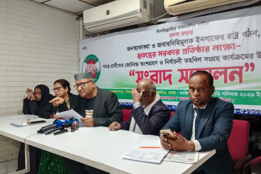 ৩শ’ আসনে ভোট করার ঘোষণা বাংলাদেশ স্বতন্ত্র প্রার্থী ঐক্য পরিষদের