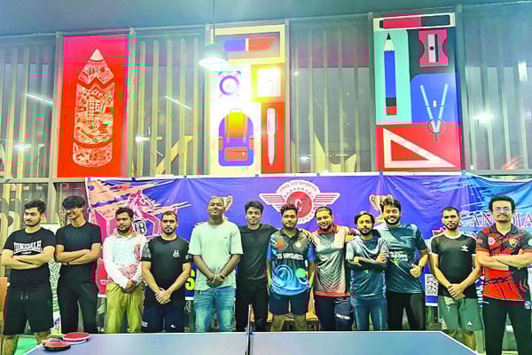 জমজমাট উইন্টার টেবিল টেনিস স্ম্যাশ প্রতিযোগিতা