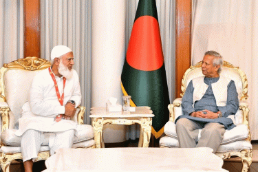 সন্ধ‍্যায় প্রধান উপদেষ্টার সঙ্গে জামায়াত আমিরের বৈঠক