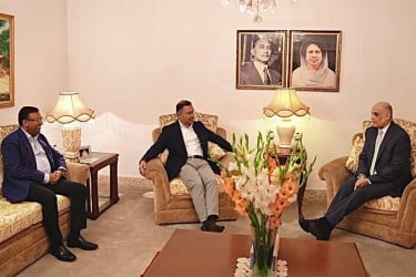 তারেক রহমানের সাথে ব্রাজিলের রাষ্ট্রদূতের সৌজন্য সাক্ষাৎ