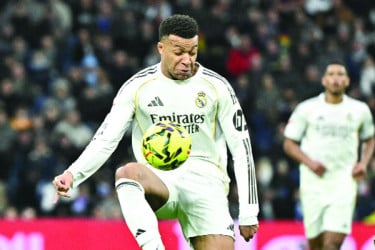 লা লিগায় এমবাপ্পের হাফসেঞ্চুরি