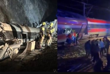 স্পেনে দ্রুতগতির দুটি ট্রেনের সংঘর্ষে নিহত বেড়ে ৩৯