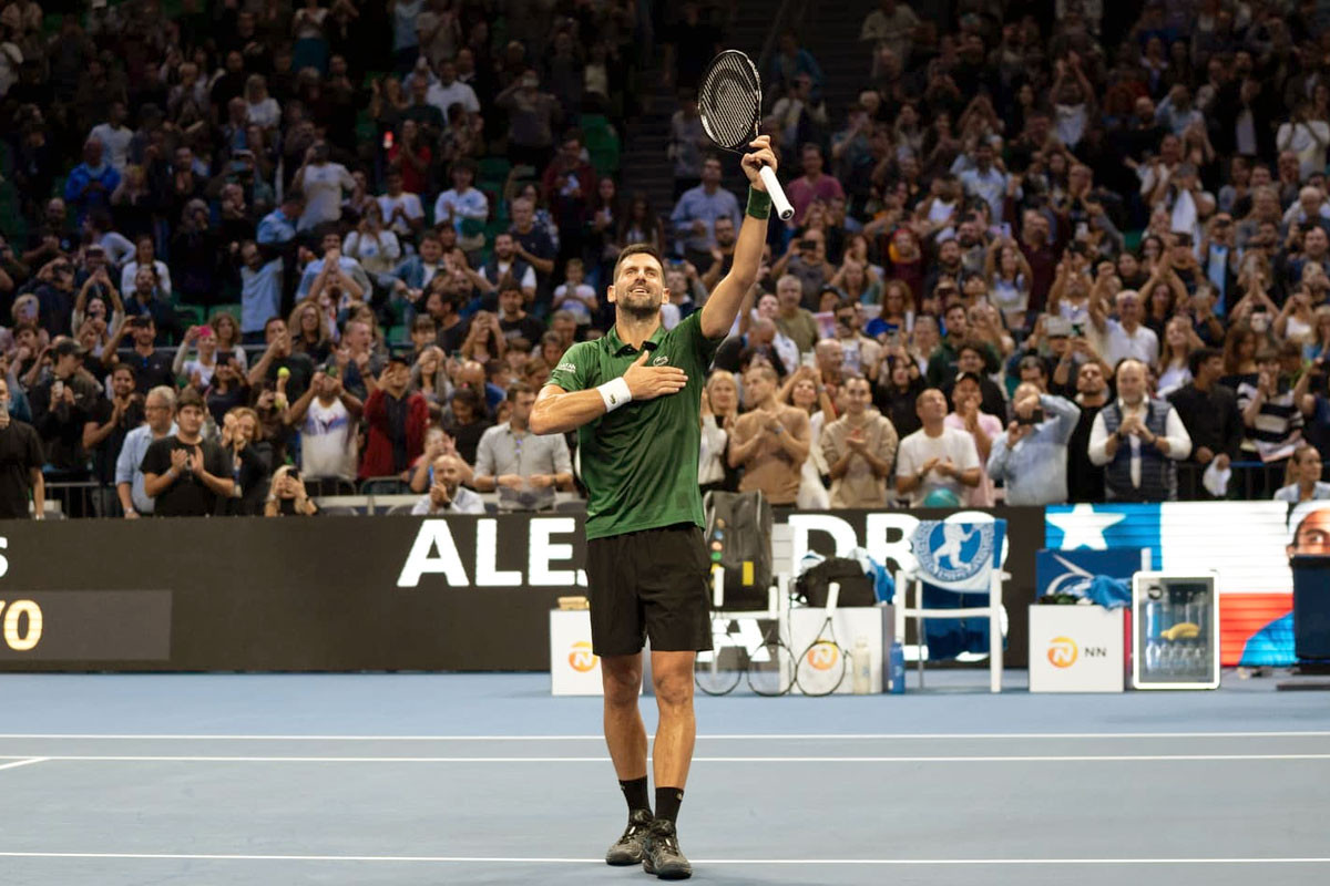 মেলবোর্নে শততম জয় জোকোভিচের