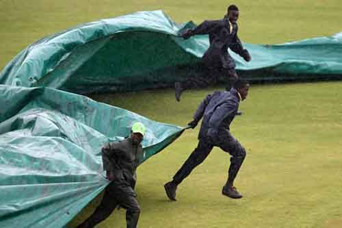 বৃষ্টিতে ভেসে গেল বাংলাদেশ-নিউজিল্যান্ড ম্যাচ
