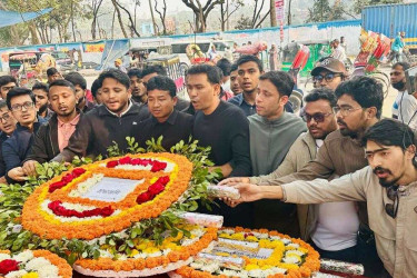শহীদ আসাদের শাহাদাতবার্ষিকীতে ছাত্রদলের শ্রদ্ধা