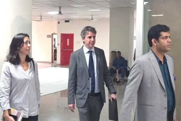 সিইসির সঙ্গে সুইডিশ রাষ্ট্রদূতের সাক্ষাৎ