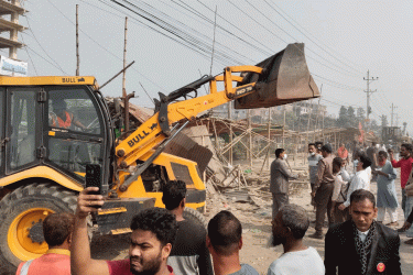 সিদ্ধিরগঞ্জে সওজের ৫০ কোটি টাকার জমি উদ্ধার