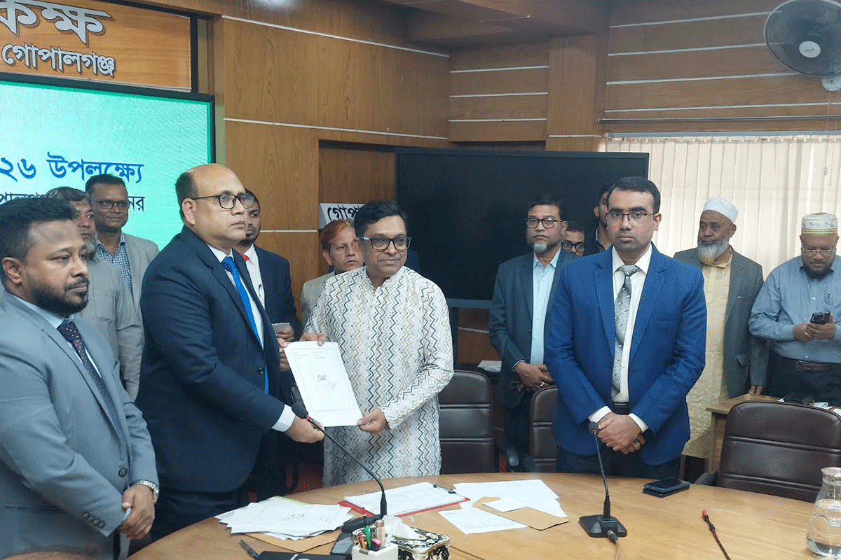 গোপালগঞ্জের তিনটি আসনে ২৮ প্রার্থীর মধ্যে প্রতিক বরাদ্দ