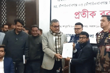 চাঁপাইনবাবগঞ্জের তিনটি আসনে ১৬ প্রার্থীর প্রতীক বরাদ্দ