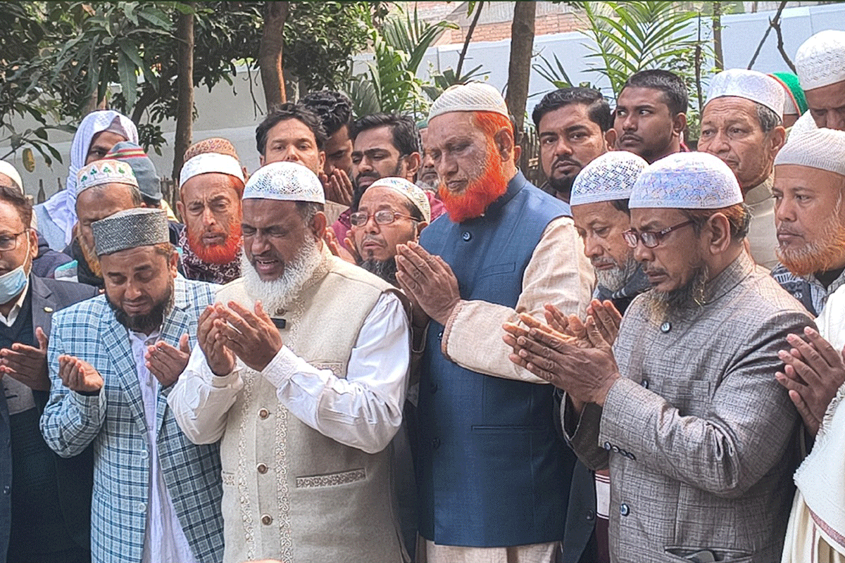 বগুড়ায় শহীদ রাতুলের কবর জিয়ারত করে প্রচারণায় জামায়াত