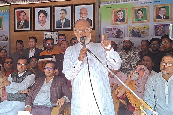 গণতন্ত্র ও অধিকার প্রতিষ্ঠায় ধানের শীষের বিকল্প নেই :  ড.মোশাররফ