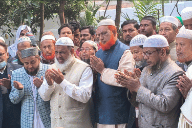বগুড়ায় শহীদ রাতুলের কবর জিয়ারত করে প্রচারণায় জামায়াত