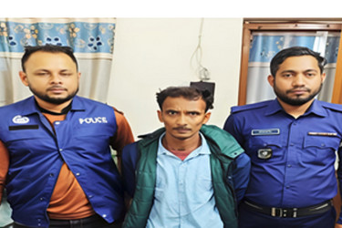 জৈন্তাপুরে আটক মতিন মোল্লা