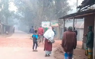 কুড়িগ্রামে ফের মৃদু শৈত্যপ্রবাহ, কনকনে ঠান্ডায় বিপর্যস্ত জনজীবন