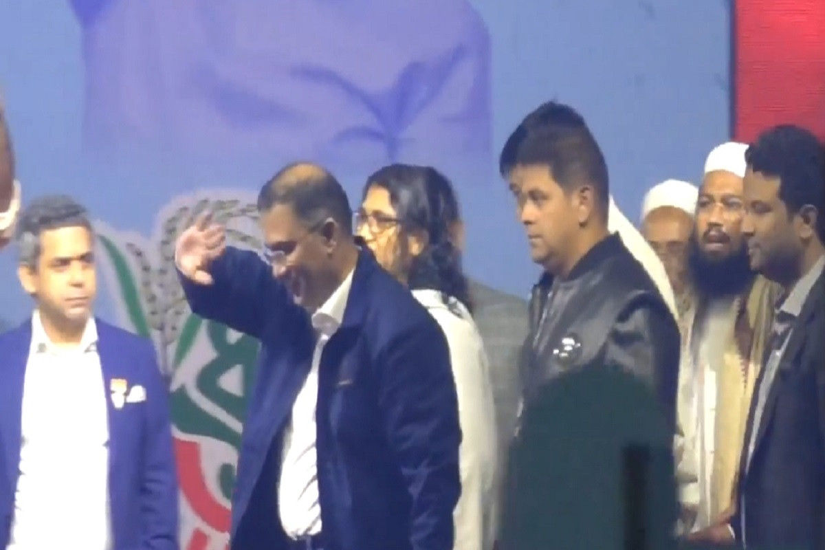 নারায়ণগঞ্জে বিএনপির জনসভায় তারেক রহমান