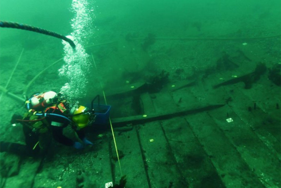 ৬০০ বছরের পুরনো জাহাজের ধ্বংসাবশেষ মিলল সমুদ্রতলে