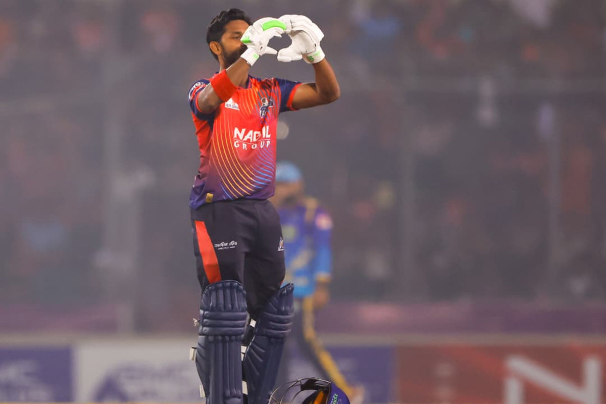 তানজিদের সেঞ্চুরিতে রাজশাহীর চ্যালেঞ্জিং পুঁজি