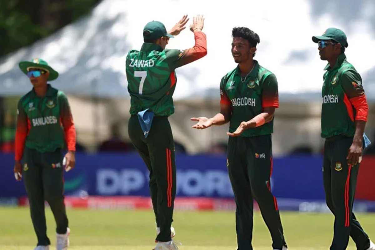 যুক্তরাষ্ট্রকে হারিয়ে বিশ্বকাপের সুপার সিক্সে বাংলাদেশ