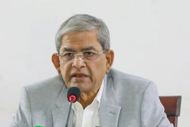 নির্বাচনকে বাধগ্রস্ত করার ষড়যন্ত্র জনগণ মেনে নেবে না: মির্জা ফখরুল