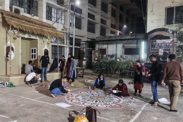 জগন্নাথ বিশ্ববিদ্যালয়ে ৩৭ মণ্ডপে হবে সরস্বতী পূজা