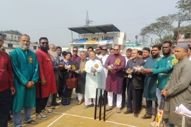 মুন্সীগঞ্জে টি-টোয়েন্টি গোল্ড কাপ টুর্নামেন্ট উদ্বোধন