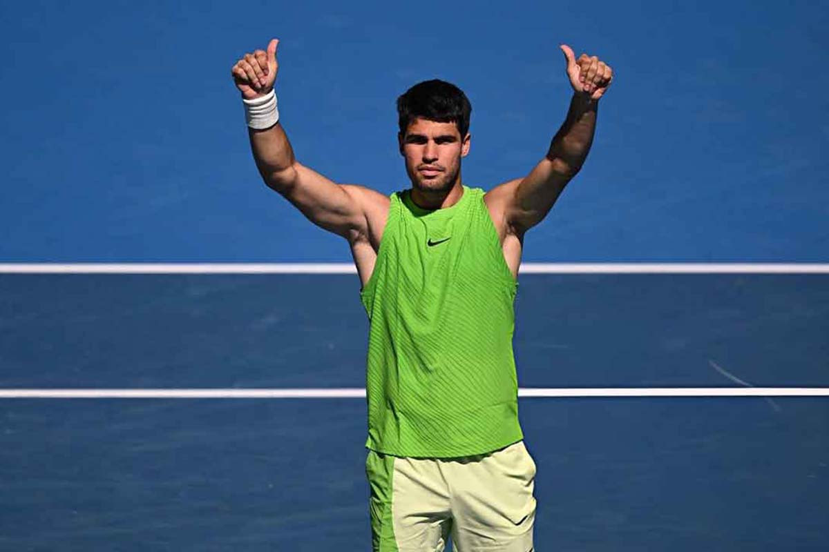 আলকারাজের দাপুটে জয়, অস্ট্রেলিয়ান ওপেনে শেষ ষোলো নিশ্চিত