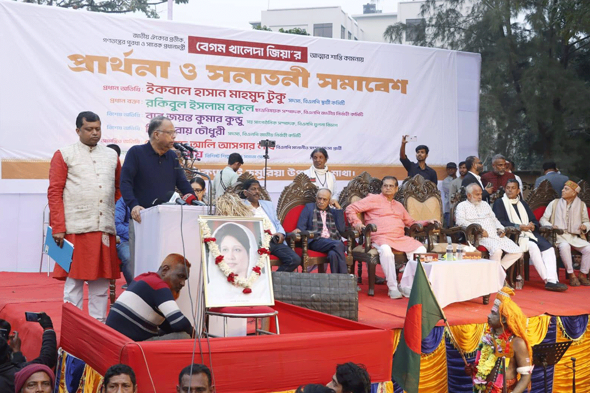 বিএনপি ক্ষমতায় থাকলে সংখ্যালঘুরা নিরাপদে থাকে: টুকু