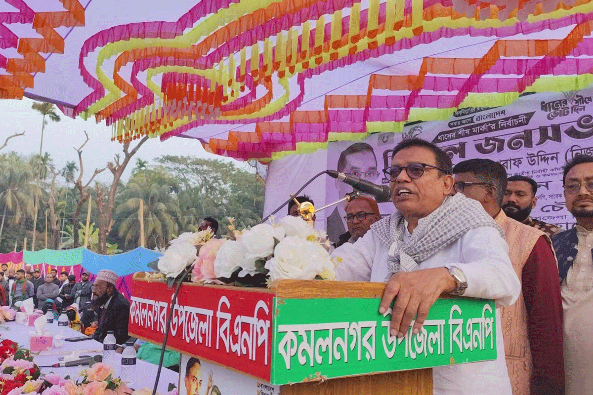 রামগতি-কমলনগর হবে রাজনৈতিক প্রতিহিংসামুক্ত: বিএনপি প্রার্থী নিজান