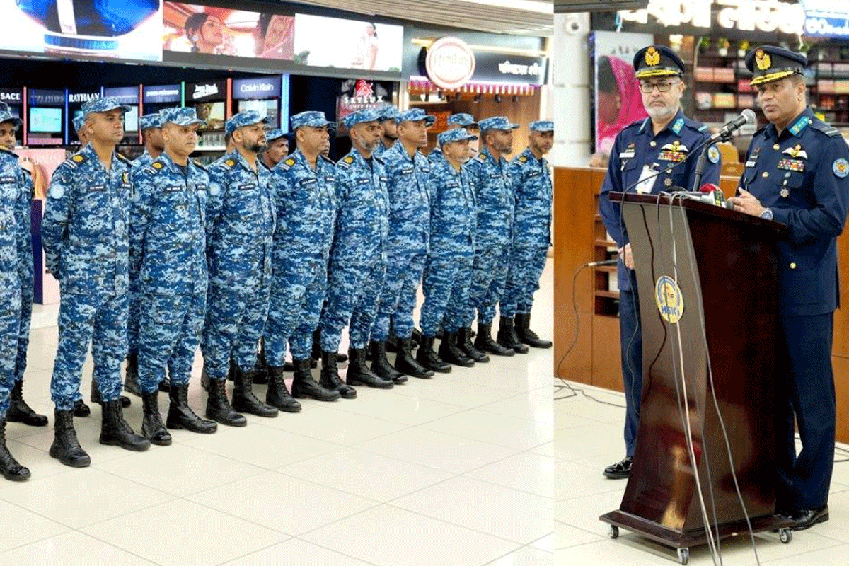 কঙ্গোতে বাংলাদেশ বিমান বাহিনীর শান্তিরক্ষা কন্টিনজেন্ট প্রতিস্থাপন