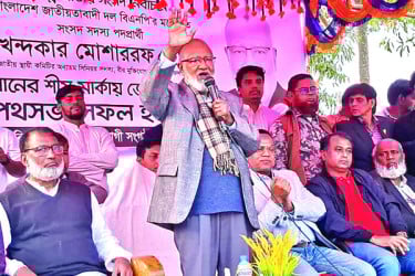 নির্বাচনি প্রচার উৎসবে দেশ