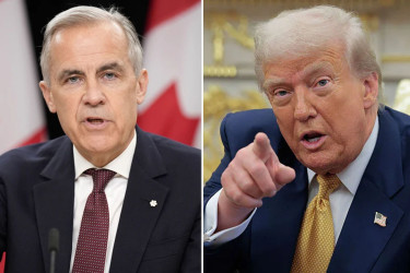 চীন কানাডাকে জ্যান্ত গিলে খাবে, ১০০ শতাংশ শুল্কের হুমকি ট্রাম্পের