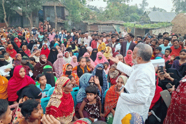 হবিগঞ্জ-৩ আসনে চলছে ধানের শীষের ব্যাপক গণসংযোগ