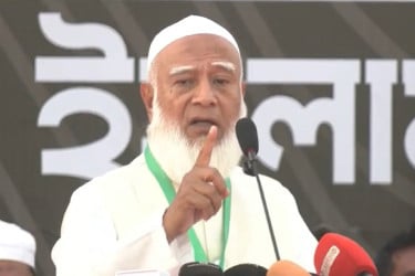 দেশকে লুটেপুটে খাওয়ার জন্য মসনদে বসতে চাই না : জামায়াত আমির