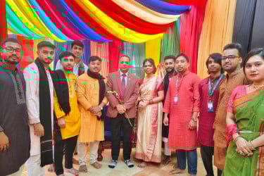 নর্দান ইউনিভার্সিটিতে সরস্বতী পূজা উদযাপিত