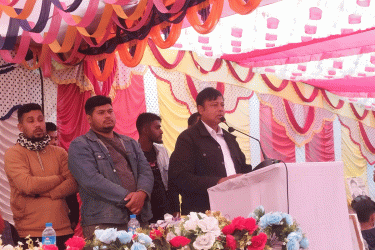 ধনবাড়িতে স্বতন্ত্র প্রার্থী আজাদের নির্বাচনি জনসভা