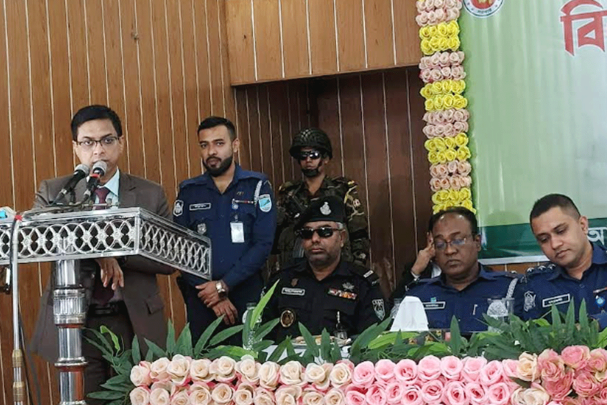 নারায়ণগঞ্জে কোনো বিশৃঙ্খলা বরদাশত করব না: রিটার্নিং কর্মকর্তা
