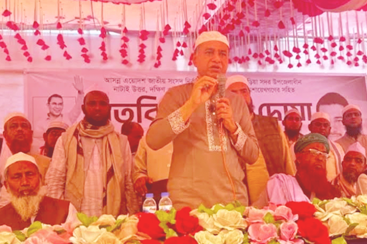 ওলামা মাশায়েখদের সঙ্গে বিএনপি প্রার্থী শ্যামলের মতবিনিময়