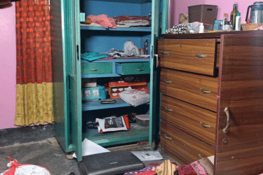 পুলিশ যাওয়ার পরই ডাকাতি, স্বর্ণালংকারসহ ১৫ লাখ টাকার মালামাল লুট