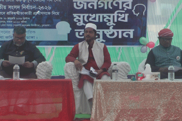 চুয়াডাঙ্গায় জনতার মুখোমুখি প্রার্থীরা