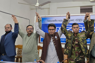 ভালুকায় প্রার্থীদের সঙ্গে সহকারী রিটার্নিং কর্মকর্তার মতবিনিময়