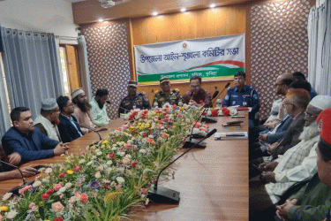 বুড়িচংয়ে আইনশৃঙ্খলা কমিটির সভা