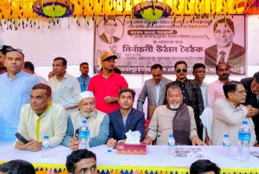 নোয়াখালীতে ধানের শীষের পক্ষে উঠান বৈঠক