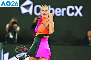 সাবালেঙ্কার সামনে শিরোপার হাতছানি