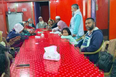 সাপাহারে সামাজিক সম্প্রীতি ও সহনশীলতা জোরদারকরণে বসুন্ধরা শুভসংঘের আলোচনা সভা