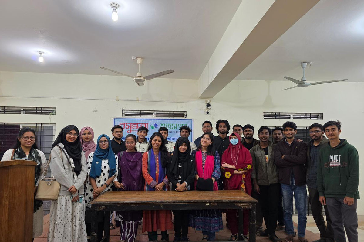 স্বেচ্ছাসেবামূলক কাজের প্রত্যয় নিয়ে চুয়েট বসুন্ধরা শুভসংঘের নতুন কমিটির বৈঠক