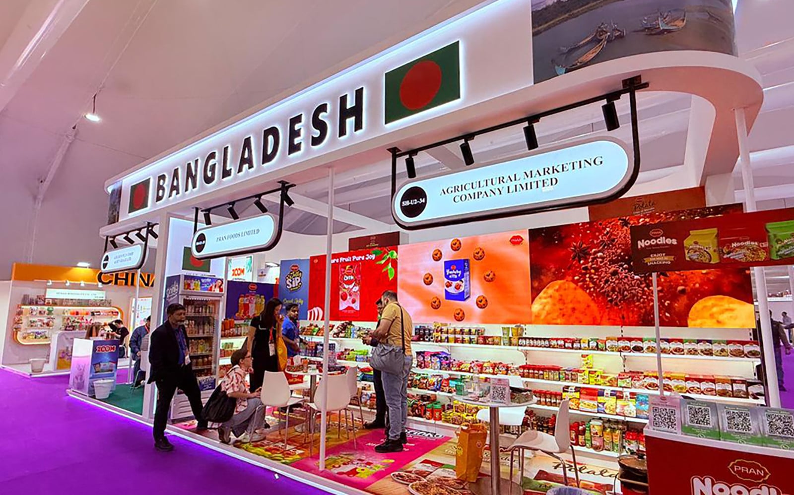 গালফ ফুড ফেয়ারে ৫৫ লাখ ডলারের রপ্তানি আদেশ পেল প্রাণ