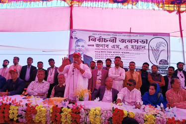 নাসিরনগর বিএনপির উদ্যোগে নির্বাচনী জনসভা