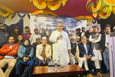 রংপুরে সামসুজ্জামান সামুর গণসংযোগ ও নির্বাচনী সভা